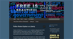 Desktop Screenshot of freeisbeautiful.net
