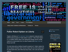 Tablet Screenshot of freeisbeautiful.net